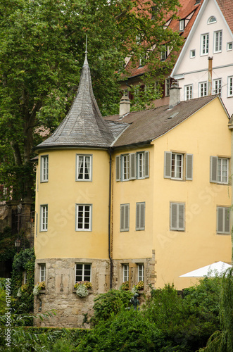 View of the old town of Tuebingen, Germany