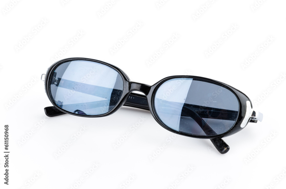 Sunglasses isolated white background Sunglasses isolated white background
