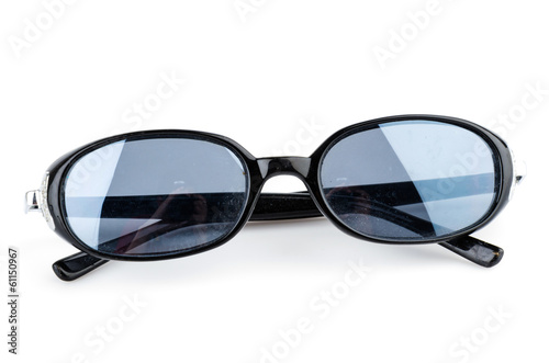 Sunglasses isolated white background