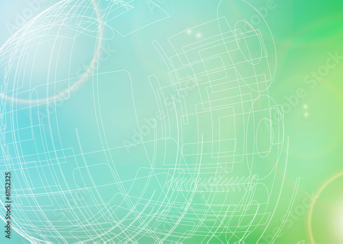 Abstract technology background