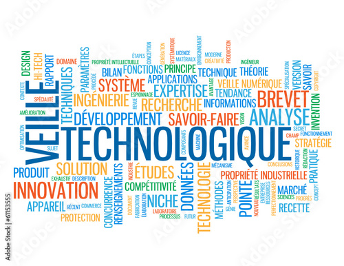 Nuage de Tags VEILLE TECHNOLOGIQUE (recherche innovation brevet)