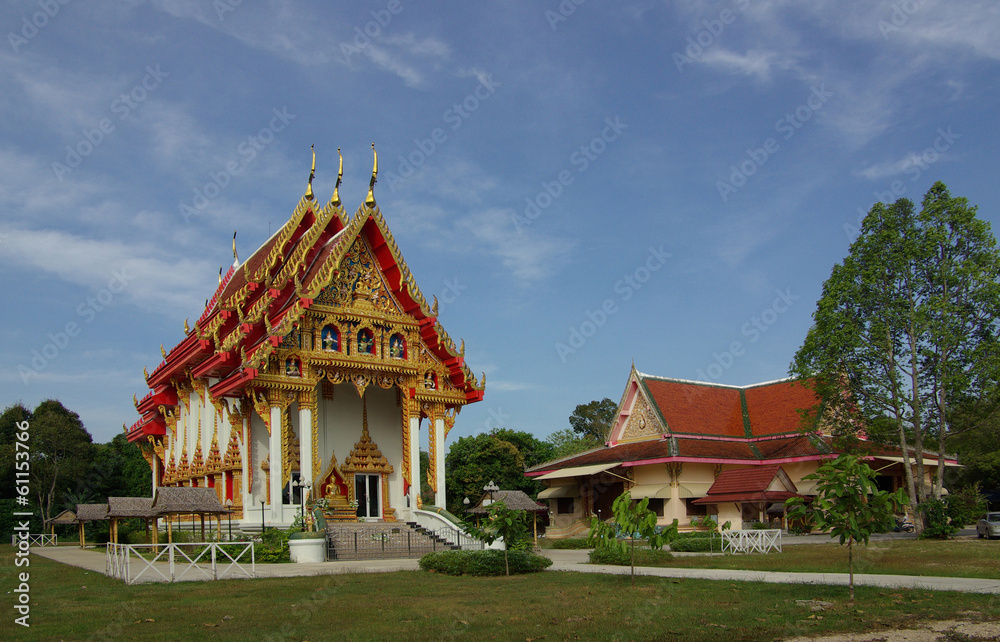 Temple Wat Phokha Juthamat, Krabi, Thailand