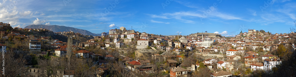 Safarnbolu - panorama of traditional Ottoman town, Turkey