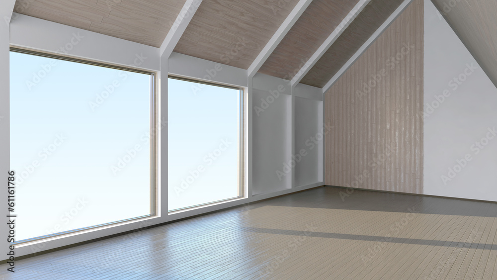 Fototapeta premium wooden interior