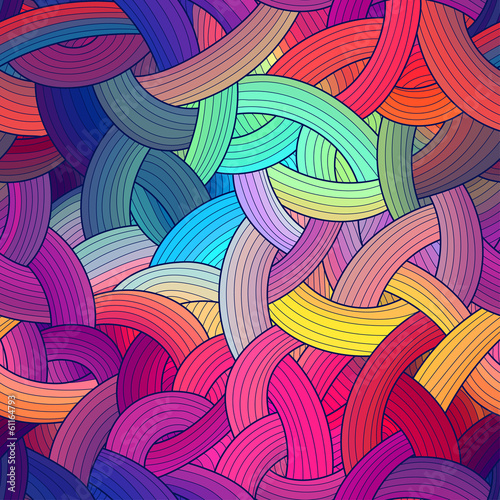 Colorful seamless stripes background, rainbow