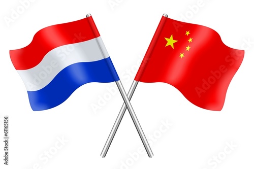 Flags: The Nederland and China