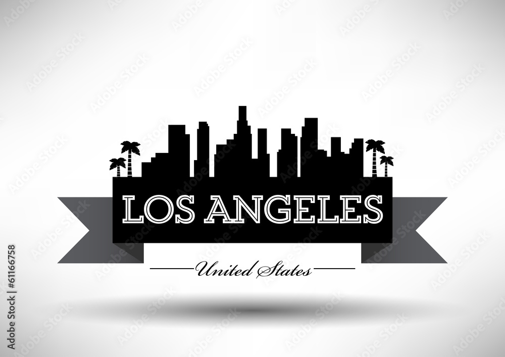 Modern Los Angeles Skyline Design