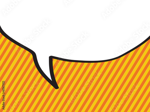 Speech Bubble Pop Art