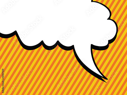 Speech Bubble Pop Art
