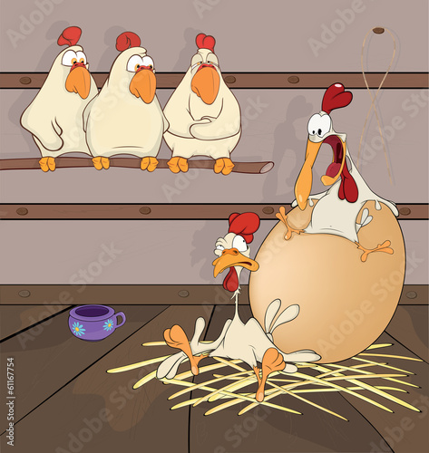 Big egg cartoon