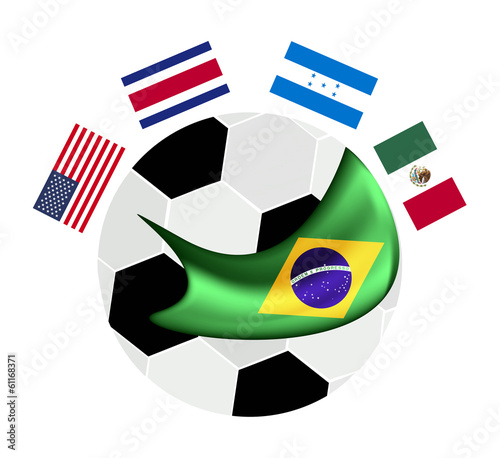 North America Qualification in A Brazil 2014