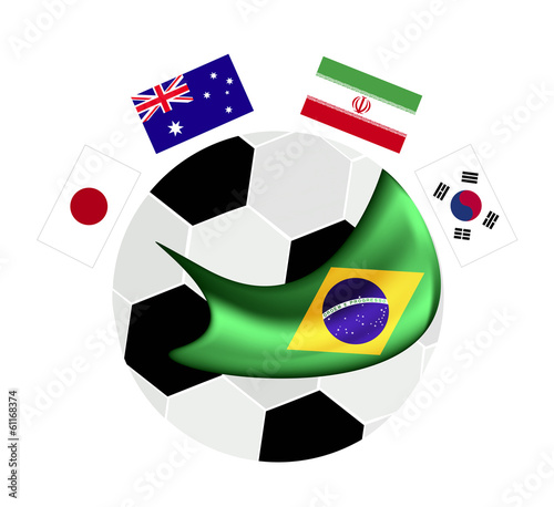 Asia Zone Qualification in A Brazil 2014