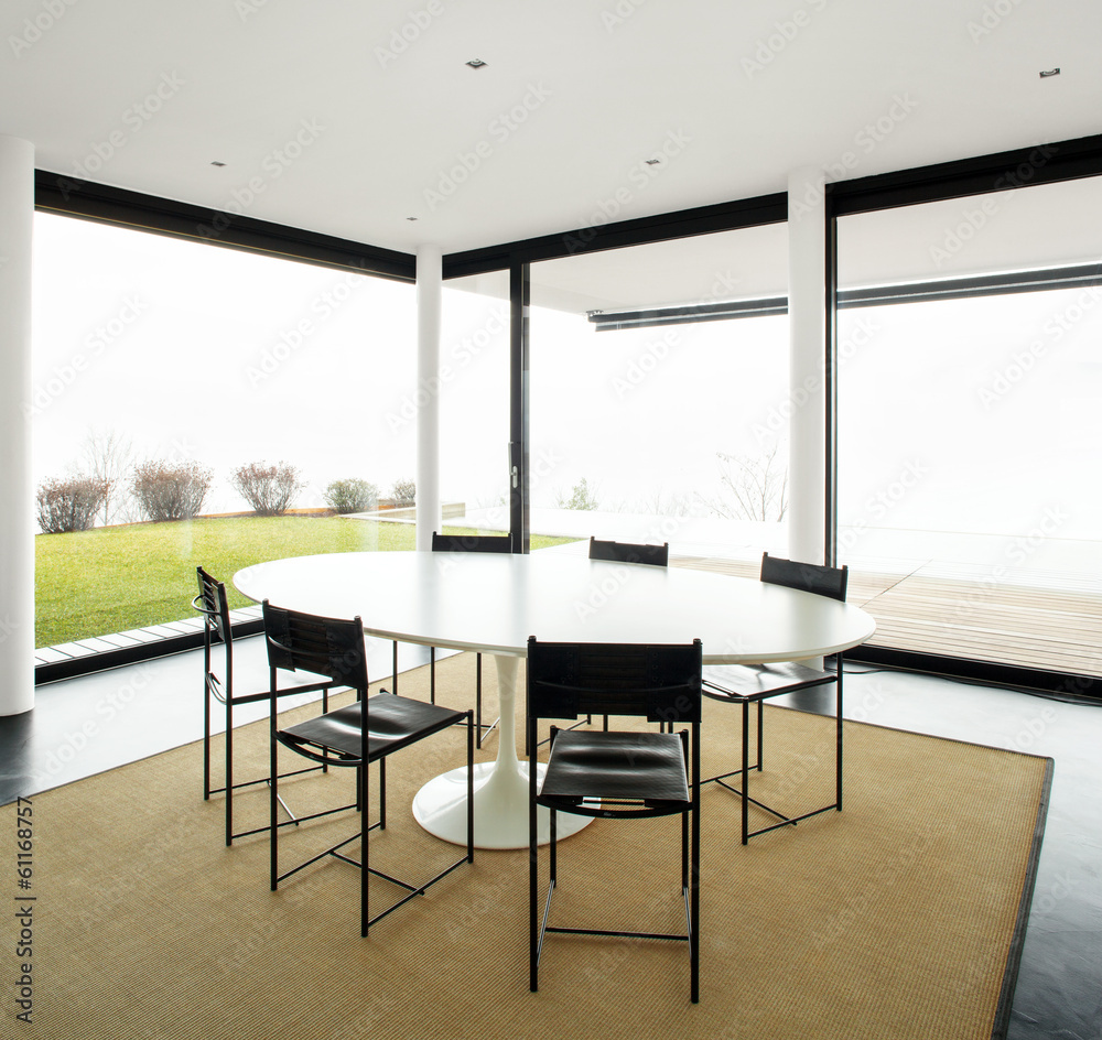 Fototapeta premium interior modern house, dining room