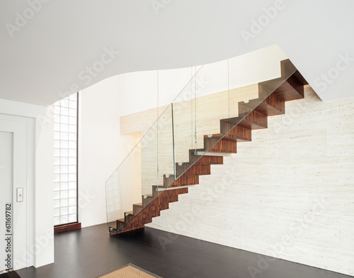 interior modern house  staircase