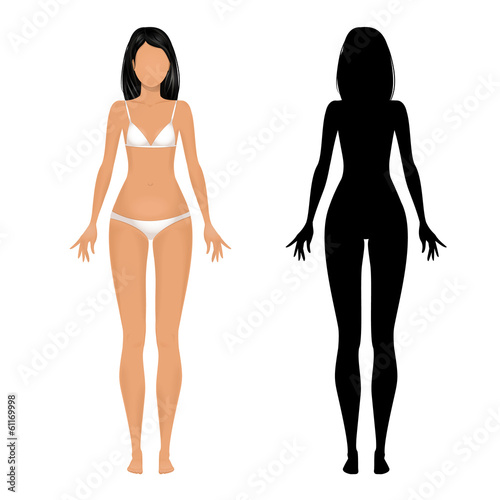 Female body template