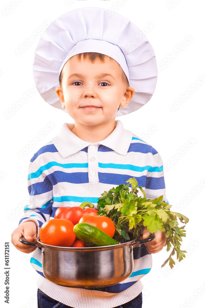 Scullion is cooking on the kitchen. isolated Scullion is cooking on the kitchen. isolated