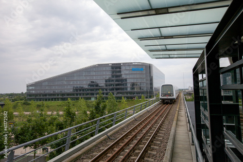 Canvas Print Metro station near Copenhagen, Denmark
