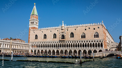 Doge's palace and bridge of sighs, Venice