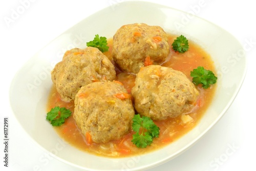 meatballs with minced meat in tomato sauce