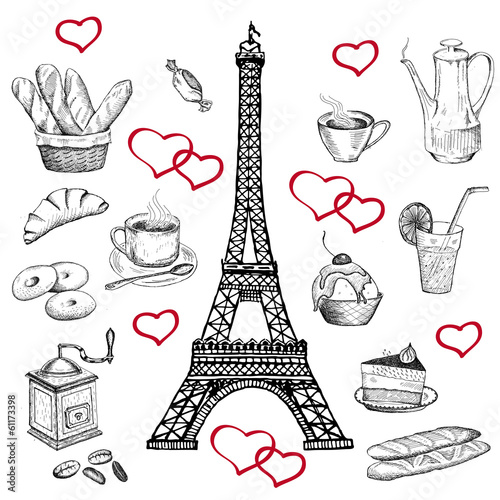 at the Eiffel Tower