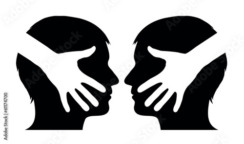 Hand shake between 2 man