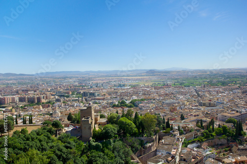 Granada from above, Spain