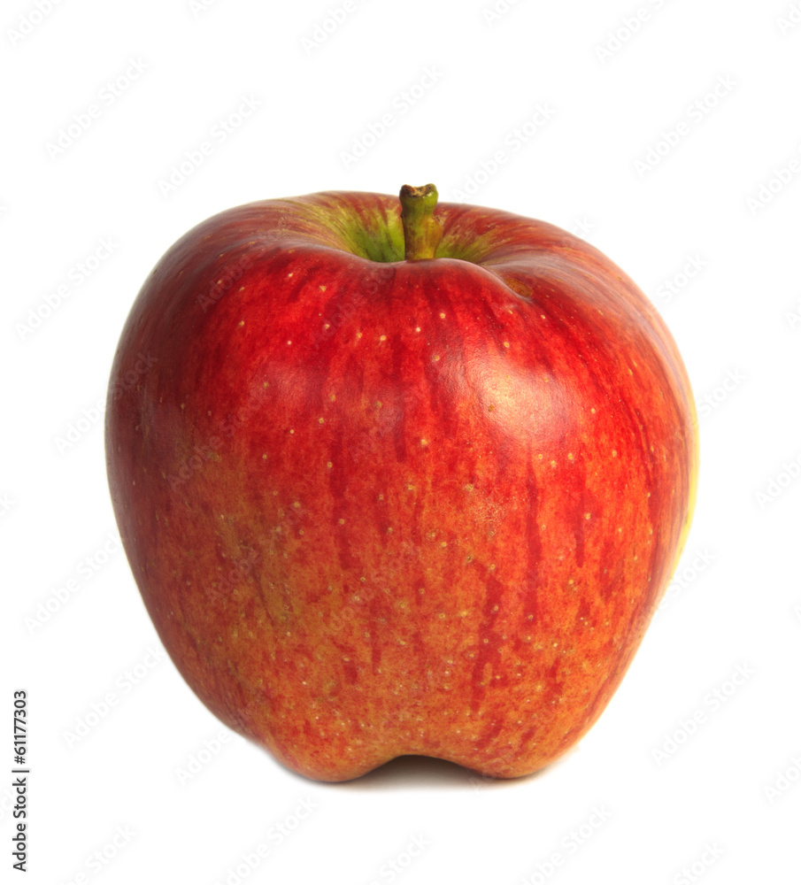 Fresh red apple isolated on a white background Fresh red apple isolated on a white background
