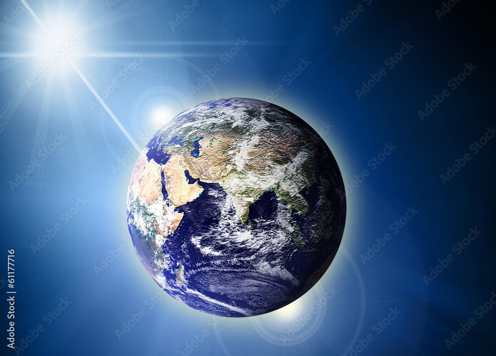 Fototapeta premium Planet earth. Best Concept of global business from concepts seri