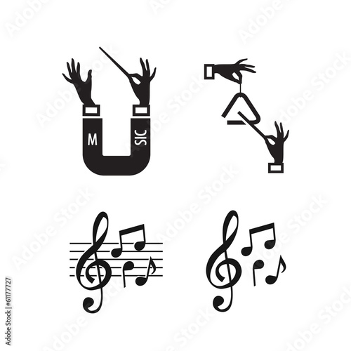 Music. Vector format