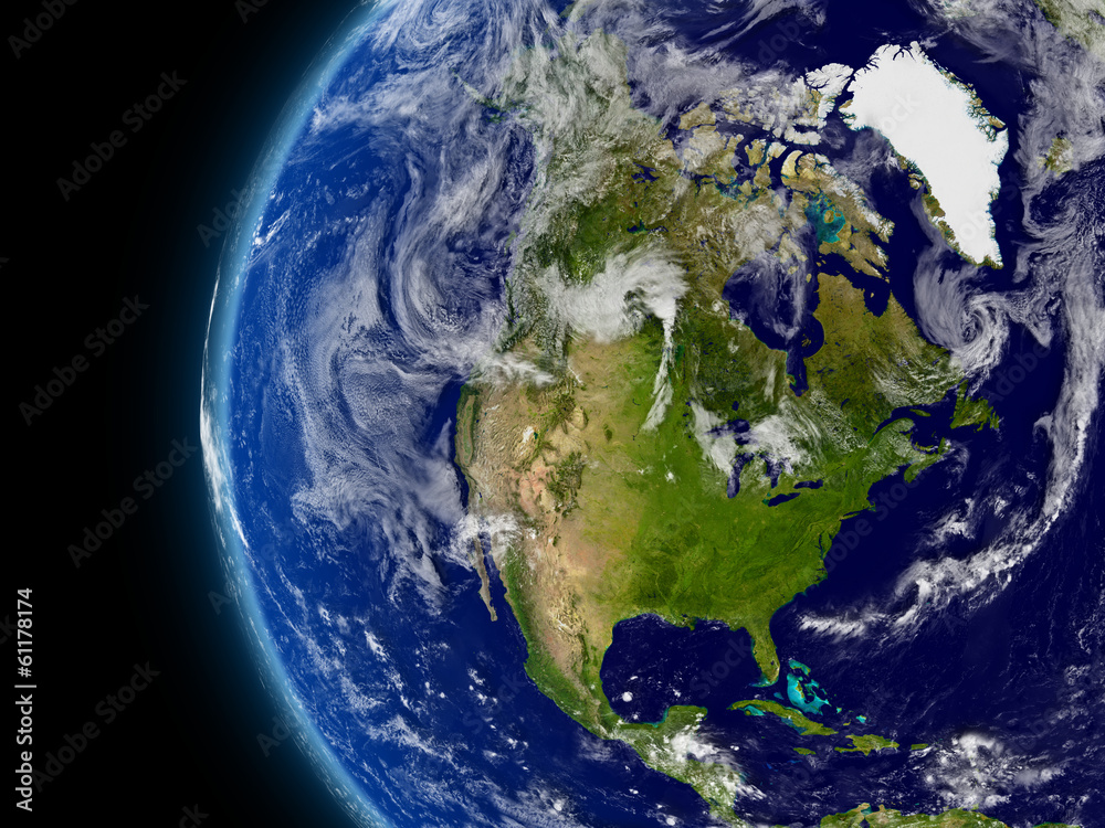 Fototapeta premium North America