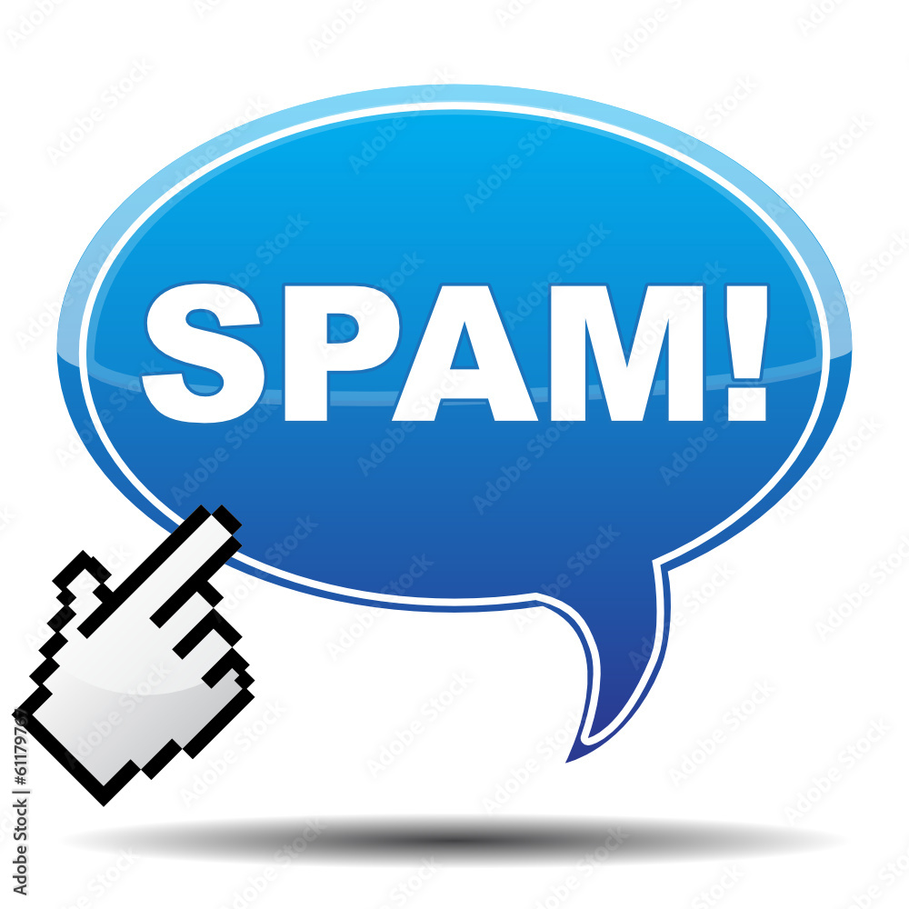 Fototapeta premium SPAM! ICON