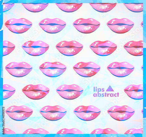 modern lips background