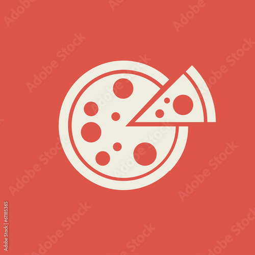 Flat Icon with shadow. Vector EPS 10.