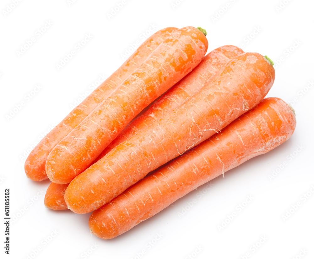 Carrot isolated on white background Carrot isolated on white background