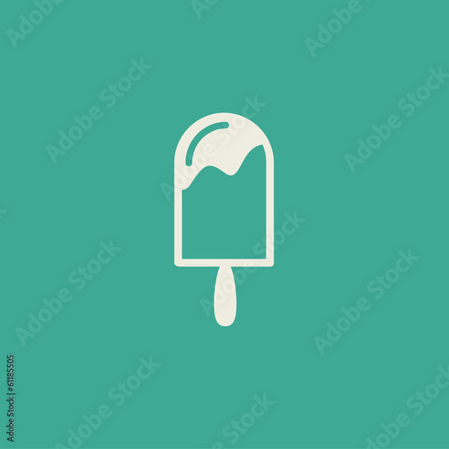 Flat Icon with shadow. Vector EPS 10.