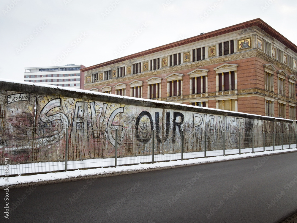 Fototapeta premium Berlin wall