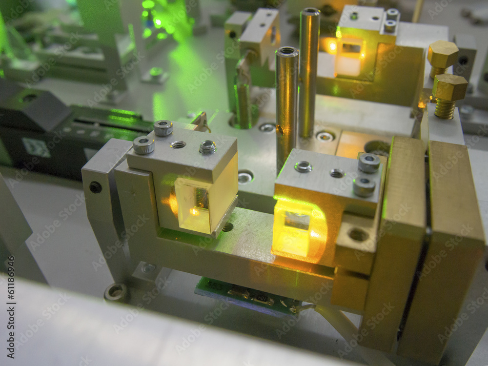 Fototapeta premium laser science