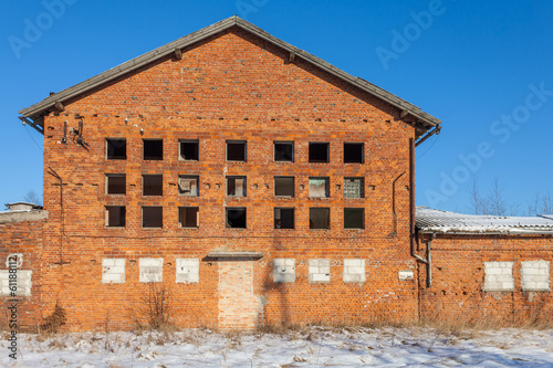 The ruins of the brick factory - Poland