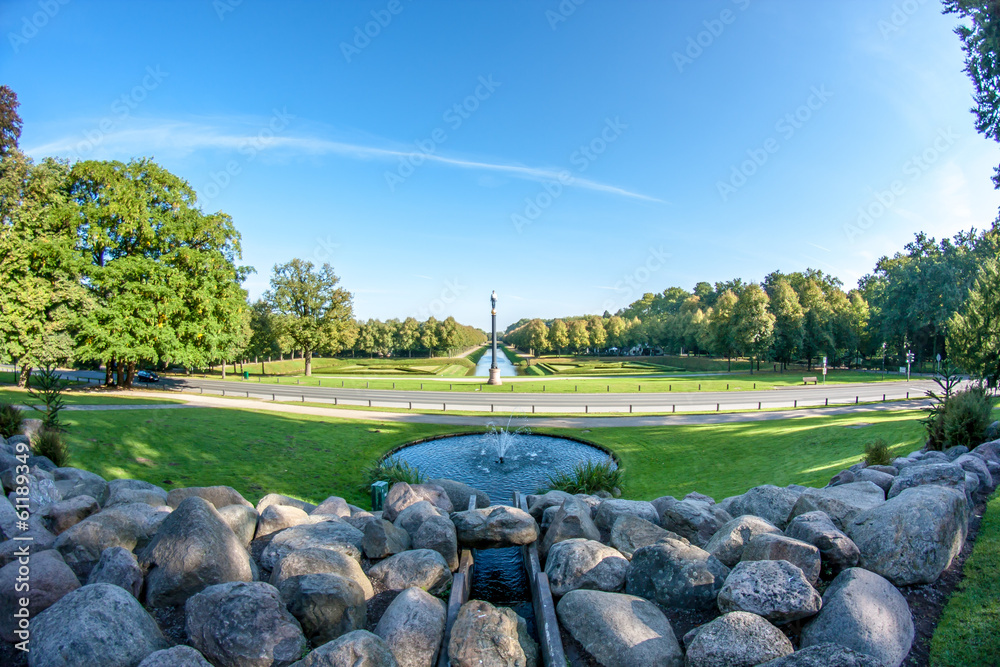 Historische Gartenanlage Kleve Stock Photo Adobe Stock