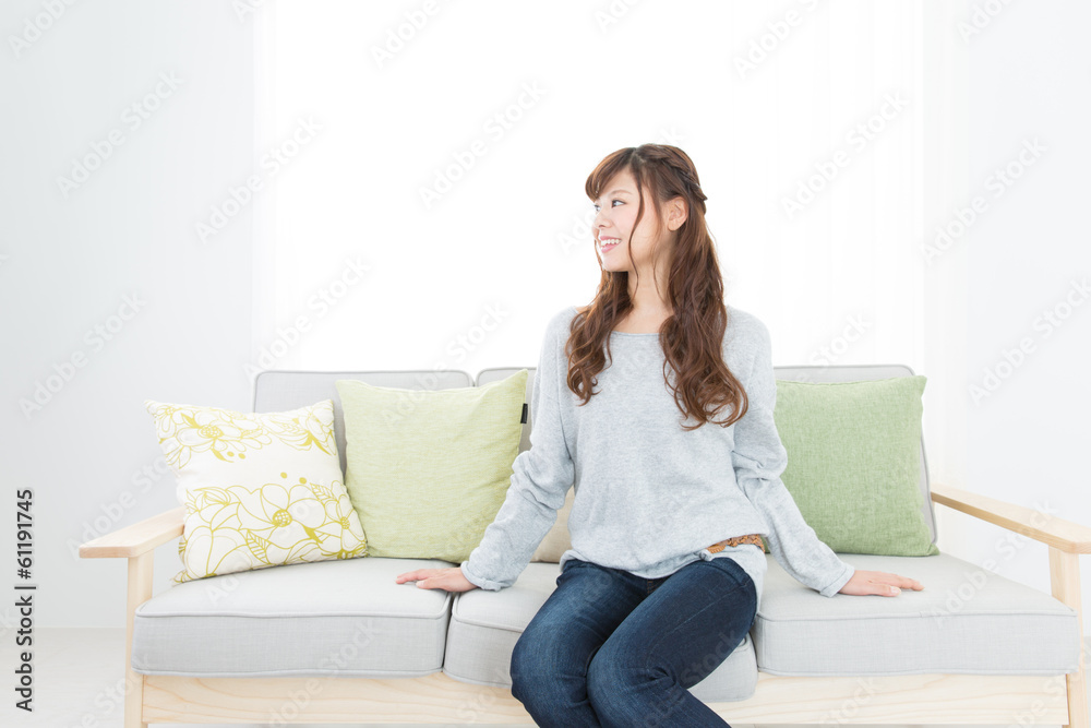 爽やかな女性 爽やかな女性