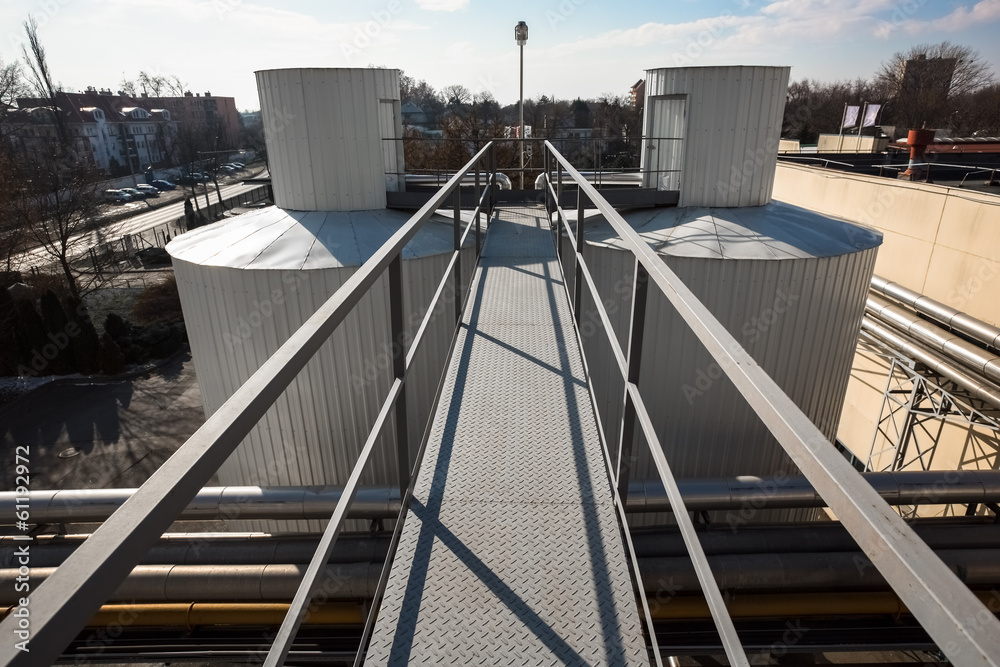 Naklejka premium silos