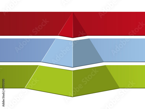 Pyramide Logo-Hintergrund