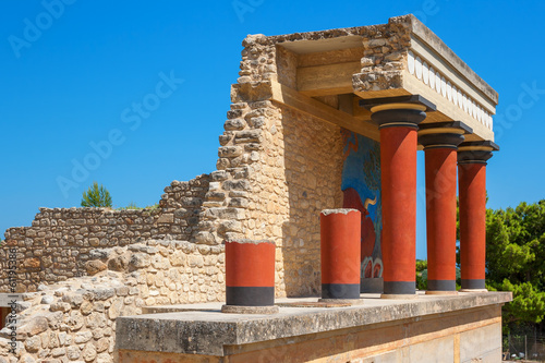 Palace of Knossos. Crete, Greece