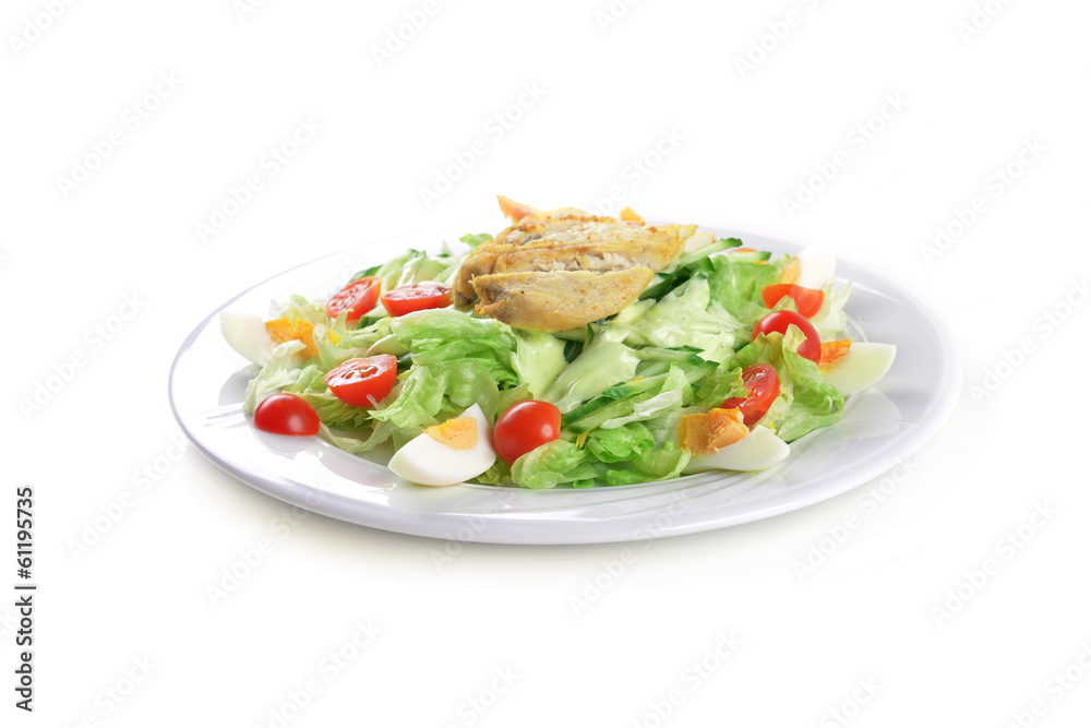 salad with lettuce salad with lettuce