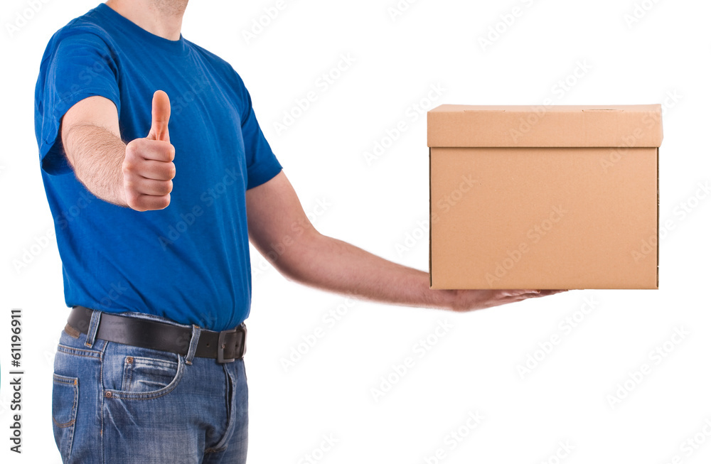 Delivery man.