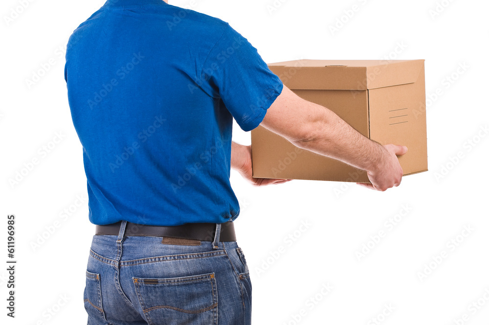 Delivery man. Delivery man.