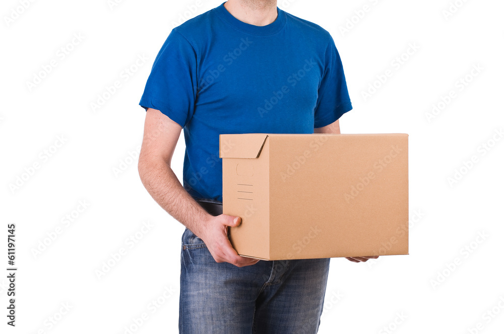 Delivery man. Delivery man.