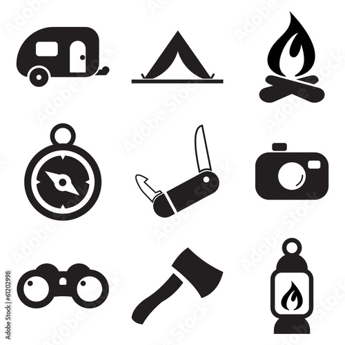Camping Icons