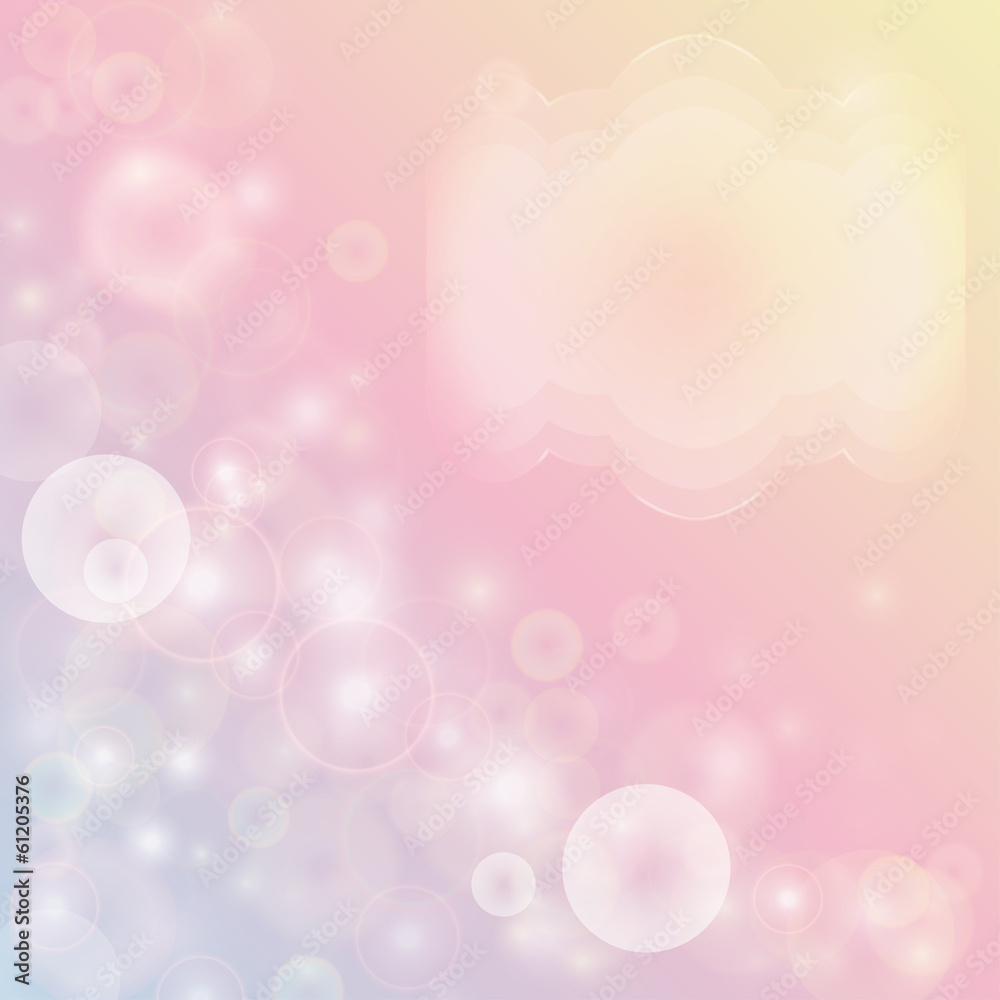 Pink abstract background with bokeh effect. Pink abstract background with bokeh effect.