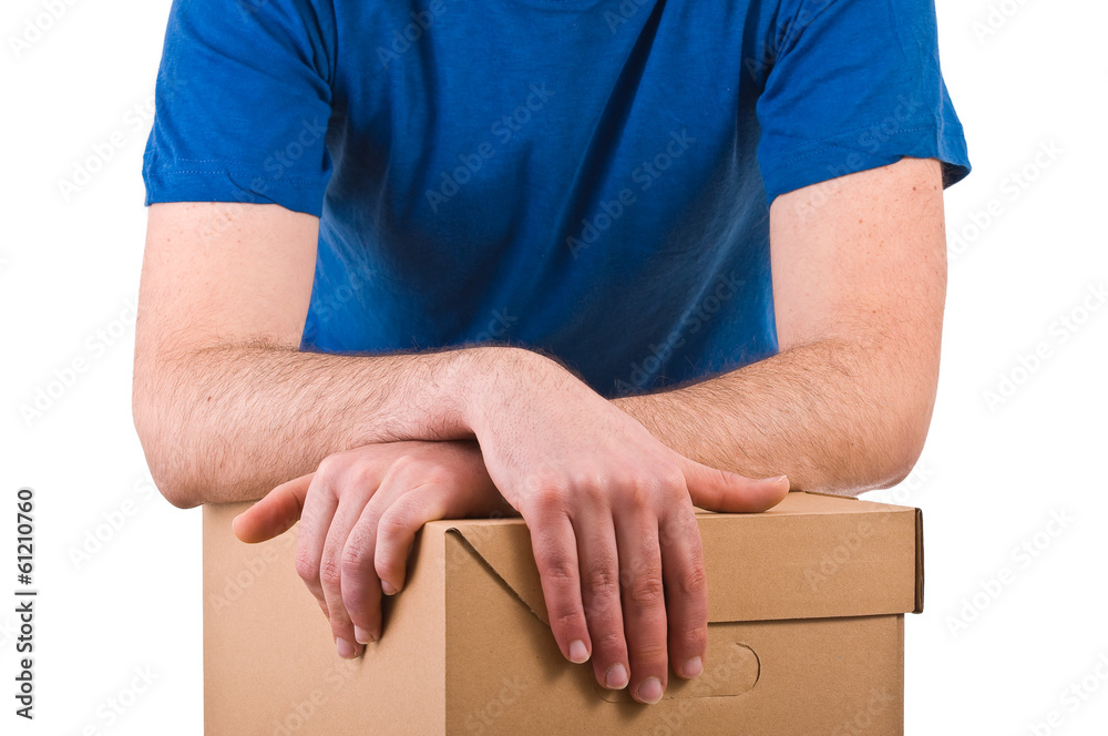 Delivery man. Delivery man.